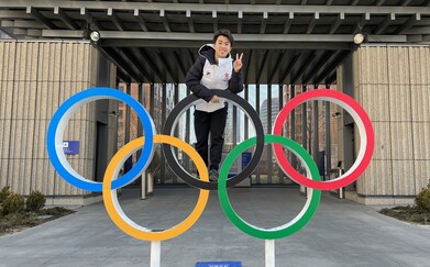 Sidney Chu at the Beijing 2022 Winter Olympic Games